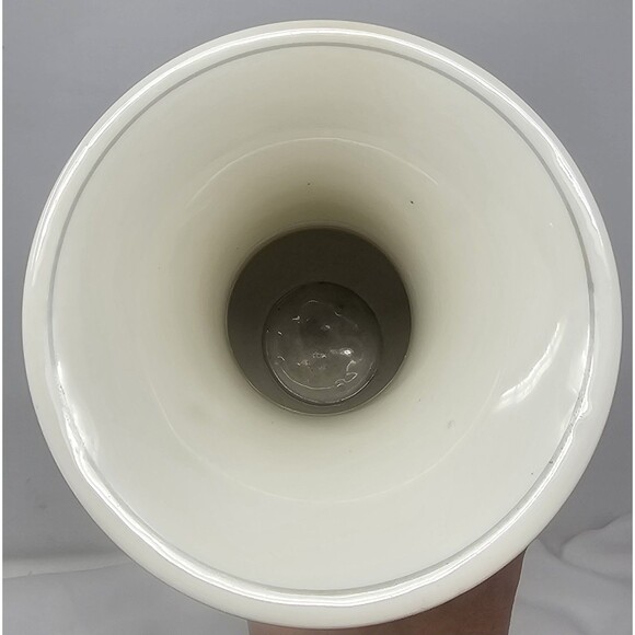 Vintage Schaubach Kunst Floral Tapered Hand Painted Vase Germany 8" Excellent - Picture 13 of 16